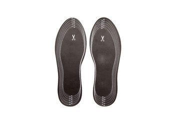 Shoe insoles isolated on white