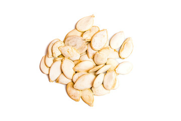 Beautiful ripe orange pumpkin