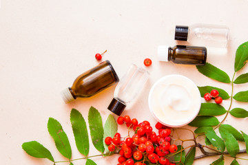 Cosmetics made from natural ingredients