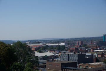 Naklejka premium Sheffield City Centre View