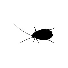 Cockroach Logo Design Vector Illustration. Cockroach Design Template