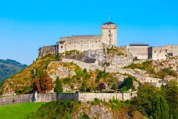 Obraz premium Fort Pyrenean Museum in Lourdes