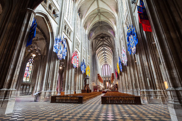 Fototapeta premium Orleans Cathedral Sainte Croix, France