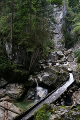 Fototapeta premium Pöllatschlucht near neuschwanstein castle in hohenschwangau bavaria