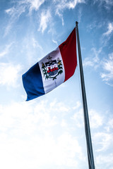 A beautiful view of brazil state flag (bandeira de alagoas)