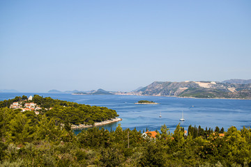 Beautiful Typical Croatia Landscape