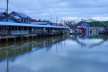 bridge over the river