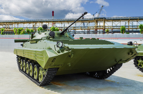 BMP-2 is a second-generation, amphibious infantry fighting vehicle