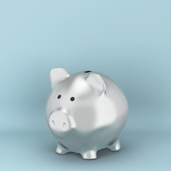 Ceramic piggy bank for saving money
