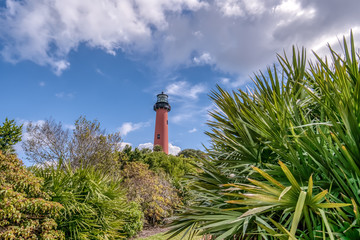 Beautiful Jupiter Inlet Lighthouse in Florida