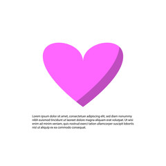 flat icons for heart,vector illustrations