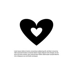 flat icons for heart,vector illustrations