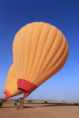 Morocco Hot Air Balloon Taking Off at Dawn