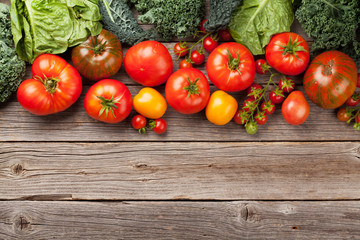 Fresh garden tomatoes