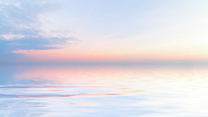 Obraz na płótnie Canvas Beautiful sunset and blue sky background