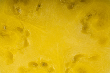 fresh yellow watermelon without seeds background