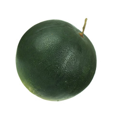 fresh red  watermelon without seeds isolated on white background