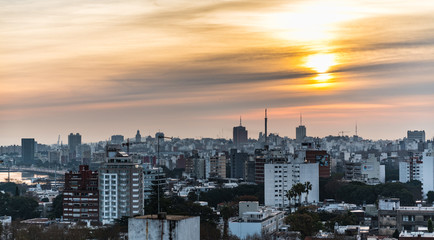 Montevideo, the capital of Uruguay
