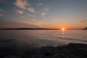 Sunset in Croatia