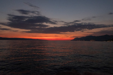 Sunset in Croatia