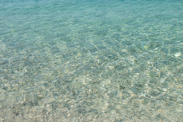 Clear sea