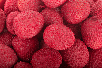 pink fresh lychee beautiful background