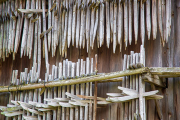 Allgäu - Huinzen - Heu - Trocknen - Heinzen