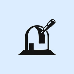 observatory icon. simple outline observatory icon. elements of space icon. signs, symbols collection, simple icon for websites, web design, mobile.