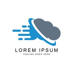 cloud logo template