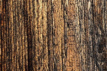 Old peeling paint on a wooden surface. retro wall background.