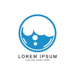 laboratory logo template