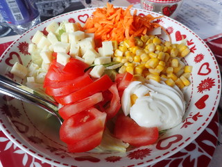großer Salat