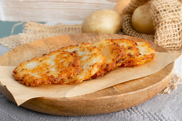 Potato Pancakes, Draniki, Deruny, Potato Latkes or Boxties