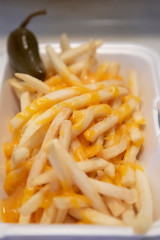 Cheesy Fries With Jalapeno