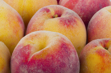 fresh orange red peach background