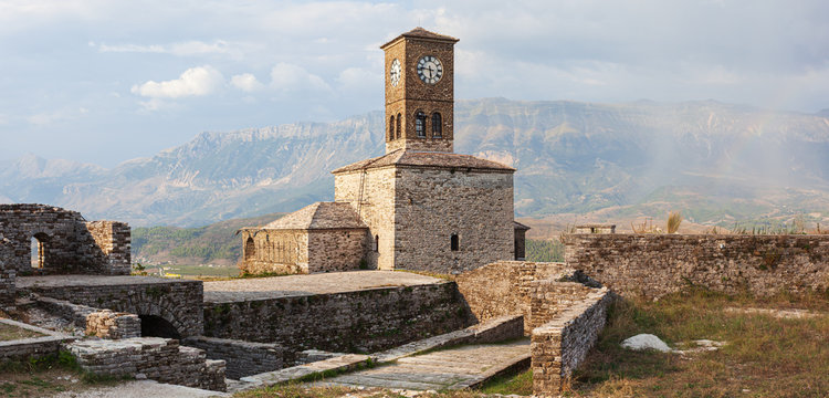 Gijrokaster Castle Sights, Albania