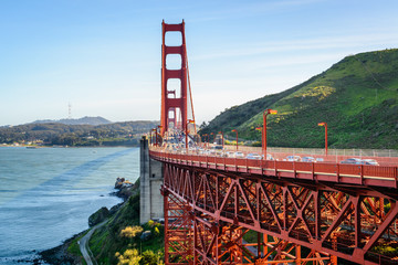 The Golden Gate Bridge in San Francisco. California, United States