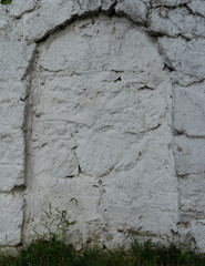 Wall of stone as texture and background