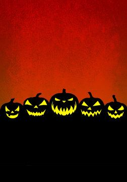 Red Halloween Background