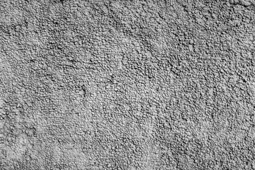 Decorative gray plaster walls