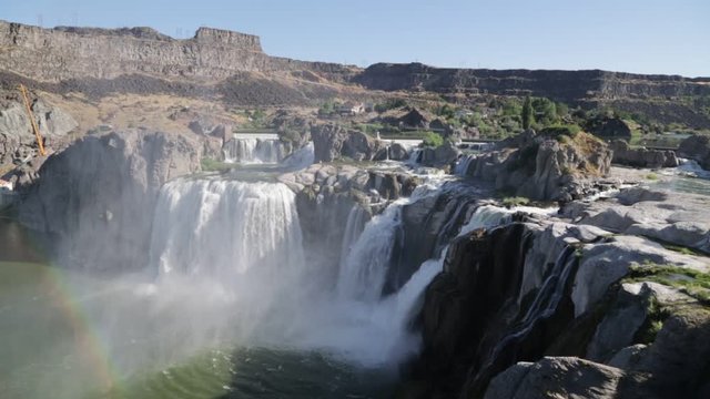   twin falls in idaho  the beauty of nature