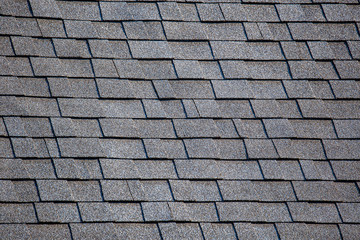 Roof tiles or shingles typical of the northwestern pacific coast: wooden texture and geometrical patterns