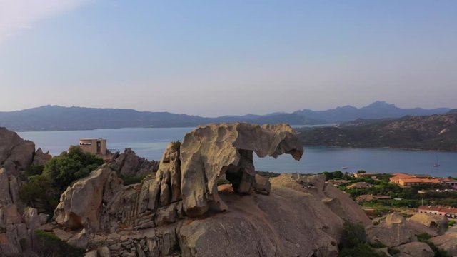Sardegna aerial view of Capo D'Orso