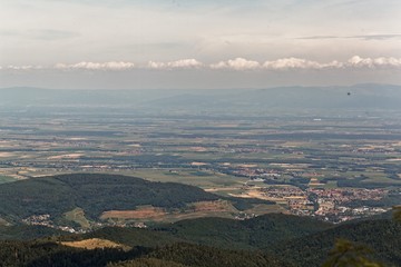 Landscape around the Grand Ballon in the Vosges Mountains