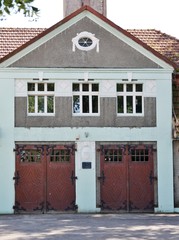 Gebäude der freiwilligen Feuerwehr in Silute