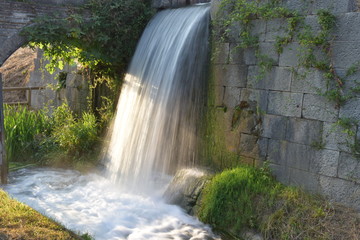 Cascata in movimento