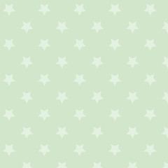 Five-pointed stars in delicate pastel tones. Seamless background