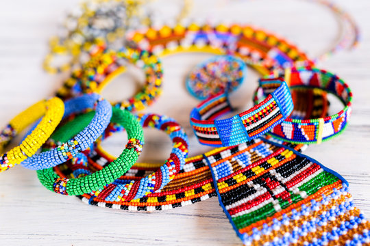 Masai traditional jewelry