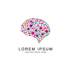 brain logo template