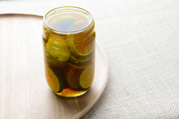 Lemon Honey, Place the lemon in the mason jar, alternating layers of each, A simple homemade cold and flu remedy.